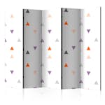 Rumsavdelare Skärmvägg Arkiio Triangles Rain II 225x172 cm