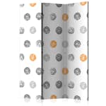 Rumsavdelare Skärmvägg Arkiio Round Stamps 135x172 cm