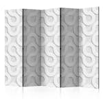 Rumsavdelare Skärmvägg Arkiio Grey Spirals II 225x172 cm