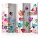 Rumsavdelare Skärmvägg Arkiio Colorful Tulips II 225x172 cm