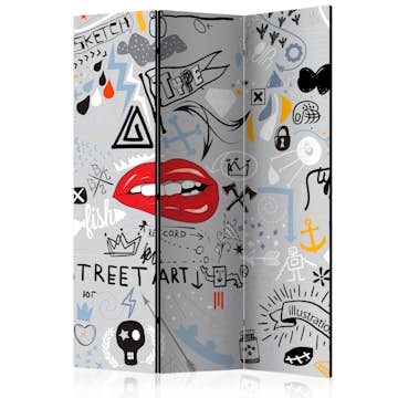 Rumsavdelare Skärmvägg Arkiio Stream Of Thought 135x172 cm