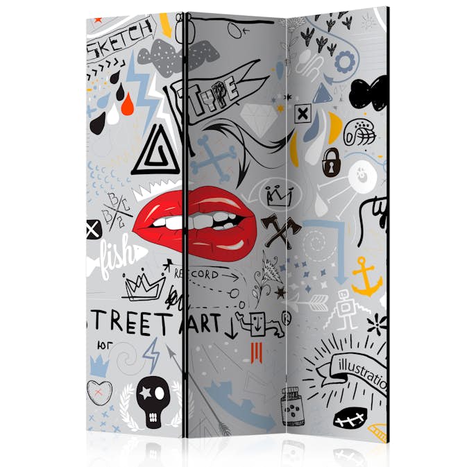 Rumsavdelare Skärmvägg Arkiio Stream Of Thought 135x172 cm