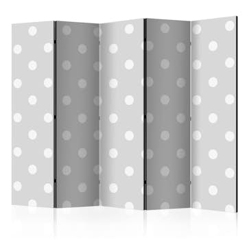 Rumsavdelare Skärmvägg Arkiio Cheerful Polka Dots II 225x172 cm