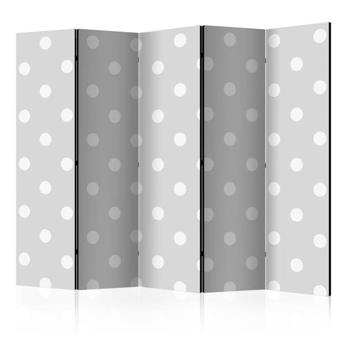 Rumsavdelare Skärmvägg Arkiio Cheerful Polka Dots II 225x172 cm