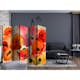 Rumsavdelare Skärmvägg Arkiio Velvet Poppies II Blommor 225x172 cm