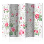 Rumsavdelare Skärmvägg Arkiio Rosy Pleasures II 225x172 cm