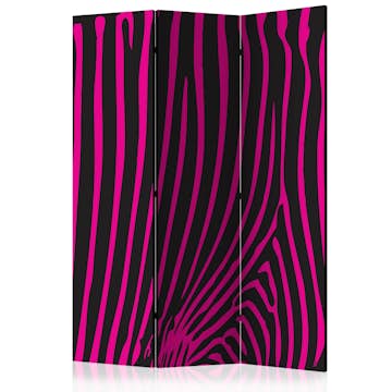 Rumsavdelare Skärmvägg Arkiio Zebra Pattern Violet 135x172 cm