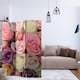 Rumsavdelare Skärmvägg Arkiio Pastel Roses 135x172 cm