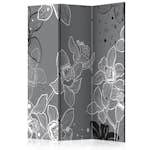 Rumsavdelare Skärmvägg Arkiio Winter Flora 135x172 cm