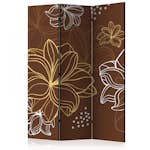 Rumsavdelare Skärmvägg Arkiio Autumnal Flora 135x172 cm