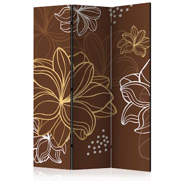 Rumsavdelare Skärmvägg Arkiio Autumnal Flora 135x172 cm