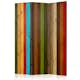 Rumsavdelare Skärmvägg Arkiio Wooden Rainbow 135x172 cm