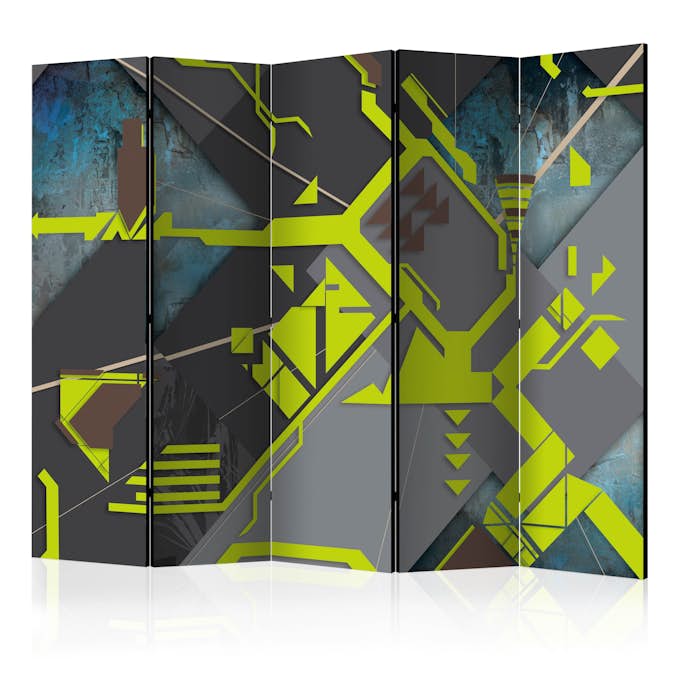 Rumsavdelare Skärmvägg Arkiio Dynamic Paths II 225x172 cm