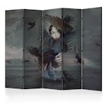 Rumsavdelare Skärmvägg Arkiio Covered in Feathers II 225x172 cm