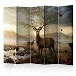 Rumsavdelare Skärmvägg Arkiio Deers by Mountain Stream II 225x172 cm