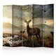 Rumsavdelare Skärmvägg Arkiio Deers by Mountain Stream II 225x172 cm