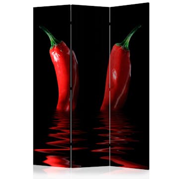 Rumsavdelare Skärmvägg Arkiio Chili Pepper 135x172 cm