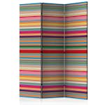 Rumsavdelare Skärmvägg Arkiio Subdued Stripes 135x172 cm