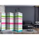 Rumsavdelare Skärmvägg Arkiio Bright Stripes II 225x172 cm