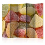 Rumsavdelare Skärmvägg Arkiio Tasty Fruit Jellies II 225x172 cm