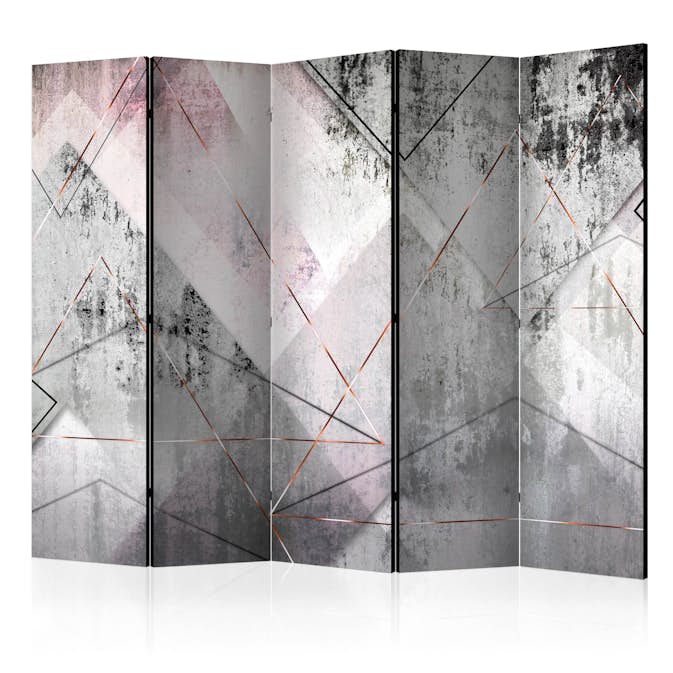 Rumsavdelare Skärmvägg Arkiio Triangular Perspective II 225x172 cm