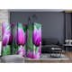 Rumsavdelare Skärmvägg Arkiio Purple Spring Tulips II 225x172 cm