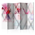 Rumsavdelare Skärmvägg Arkiio Triangular World II 225x172 cm