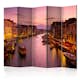 Rumsavdelare Skärmvägg Arkiio City of Lovers Venice by Night II Violett/Brun 225x172 cm