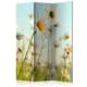 Rumsavdelare Skärmvägg Arkiio Daisies Spring Meadow 135x172 cm