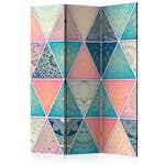 Rumsavdelare Skärmvägg Arkiio Oriental Triangles 135x172 cm