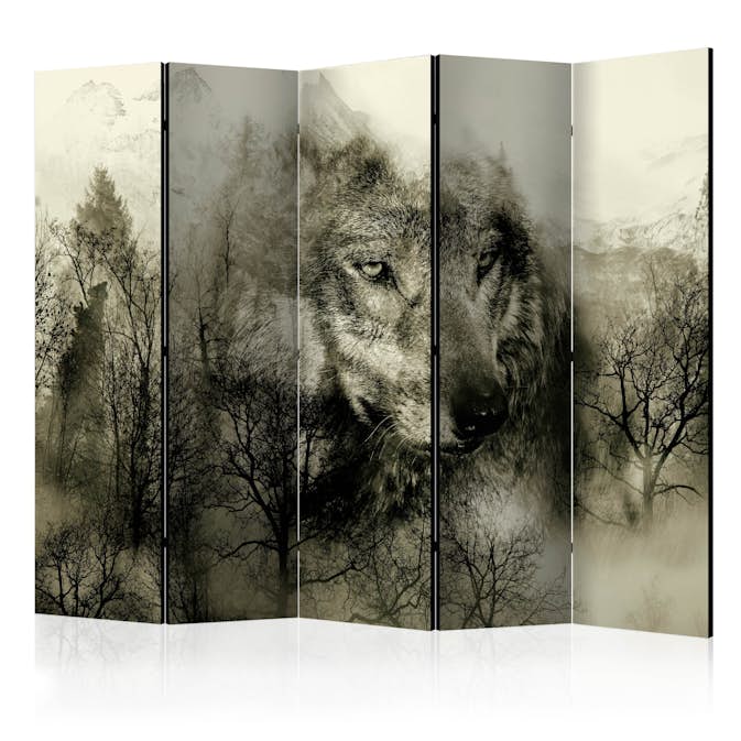 Rumsavdelare Skärmvägg Arkiio Mountain Predator Beige II 225x172 cm