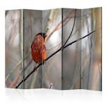 Rumsavdelare Skärmvägg Arkiio Bullfinch in the Forest II 225x172 cm
