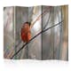 Rumsavdelare Skärmvägg Arkiio Bullfinch in the Forest II 225x172 cm