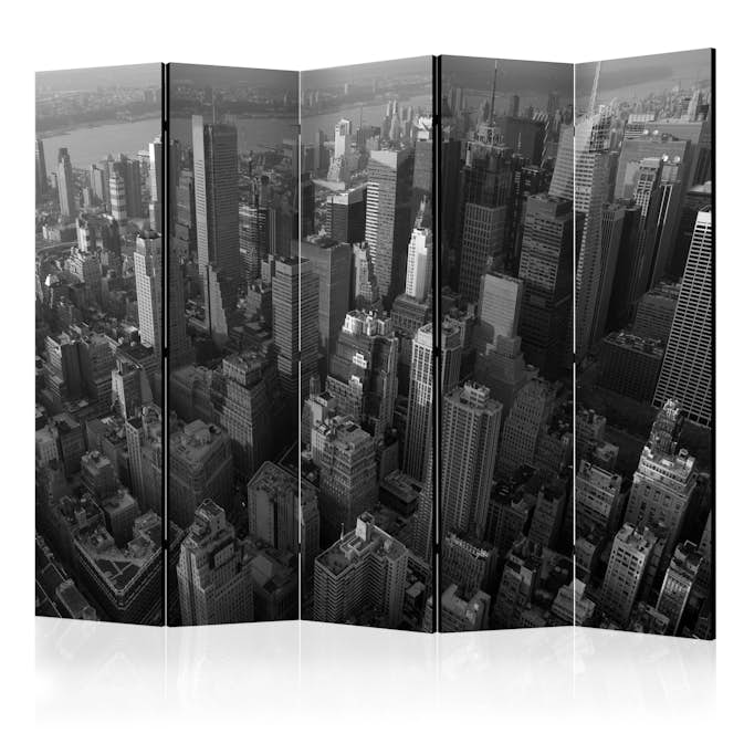 Rumsavdelare Skärmvägg Arkiio New York Skyscrapers Bird's Eye View II 225x172 cm