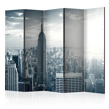 Rumsavdelare Skärmvägg Arkiio Amazing View to New York Manhattan at Sunrise II 225x172 cm