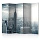 Rumsavdelare Skärmvägg Arkiio Amazing View to New York Manhattan at Sunrise II 225x172 cm