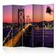 Rumsavdelare Skärmvägg Arkiio Charming Evening in San Francisco II 225x172 cm