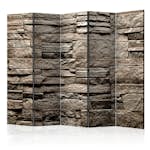 Rumsavdelare Skärmvägg Arkiio Beautiful Brown Stone II 225x172 cm