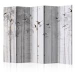 Rumsavdelare Skärmvägg Arkiio Birds on Boards II 225x172 cm