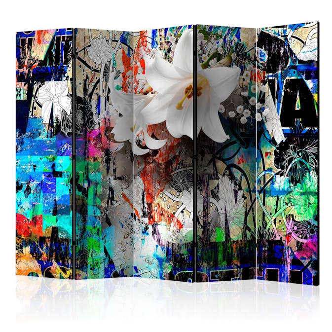 Rumsavdelare Skärmvägg Arkiio Urban Lily II 225x172 cm