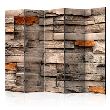 Rumsavdelare Skärmvägg Arkiio Stony Song II 225x172 cm