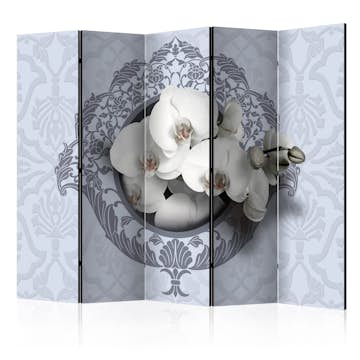 Rumsavdelare Skärmvägg Arkiio Orchids Royal Pattern II 225x172 cm