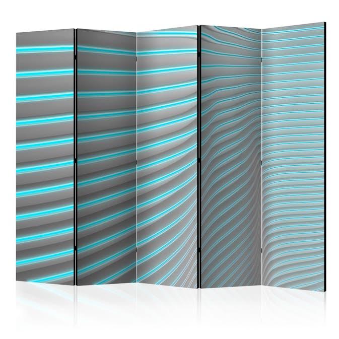 Rumsavdelare Skärmvägg Arkiio Neon Blue II 225x172 cm