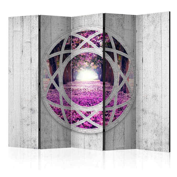 Rumsavdelare Skärmvägg Arkiio Fuchsia Landscape II 225x172 cm