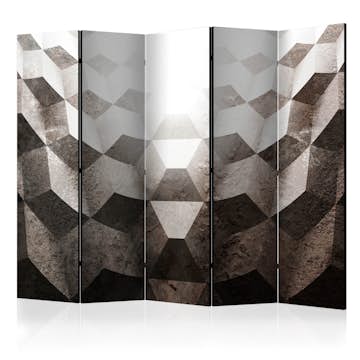 Rumsavdelare Skärmvägg Arkiio Light in the Tunnel II 225x172 cm