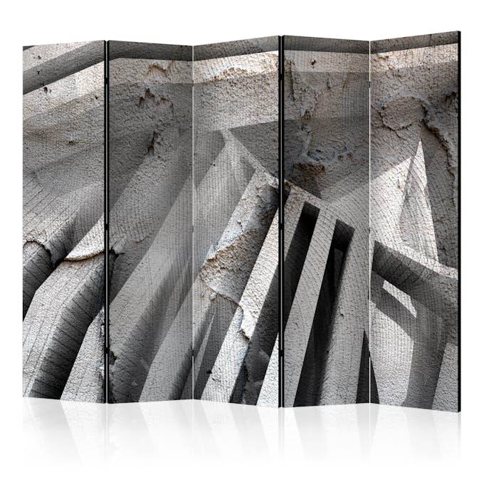 Rumsavdelare Skärmvägg Arkiio Beton 3D II 225x172 cm