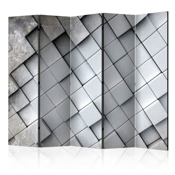 Rumsavdelare Skärmvägg Arkiio Gray Background 3D II 225x172 cm