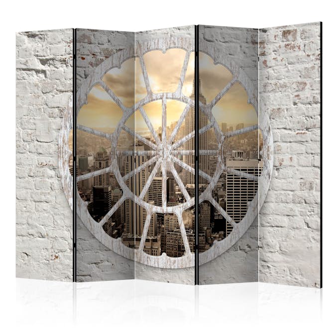 Rumsavdelare Skärmvägg Arkiio New York A View through the Window II 225x172 cm