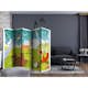 Rumsavdelare Skärmvägg Arkiio Funny Animals II 225x172 cm