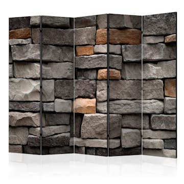 Rumsavdelare Skärmvägg Arkiio Stony Stronghold II 225x172 cm